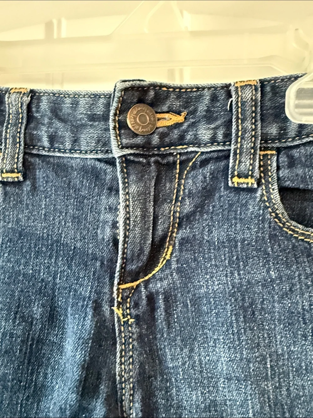 Gently worn Dark Blue Denim girls Shorts